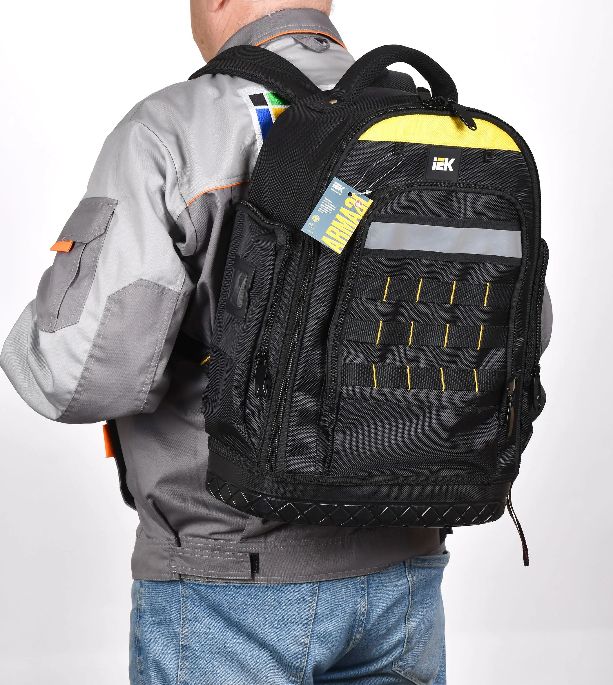 ARMA2L 5 Рюкзак монтажника с резиновым дном BP-07 IEK - Фото 3