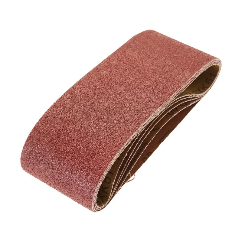 Лента шлифовальная бесконечная, 75х457мм, P80 (5 шт/уп) KRANZ