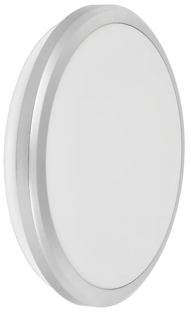 Светильник светодиодный ДПБ 3105 24Вт IP54 4000K круг серебро IEK