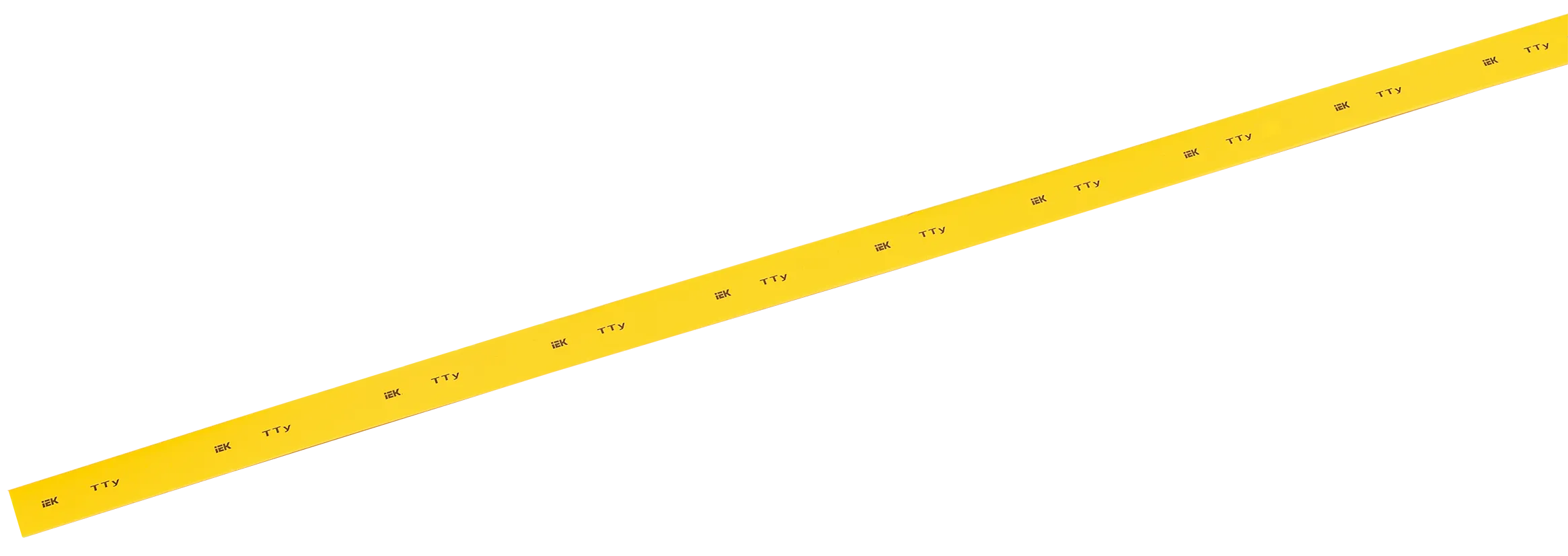 Трубка термоусадочная ТТУ нг-LS 5/2,5 желтая (1м) IEK UDRS-D5-1-K05