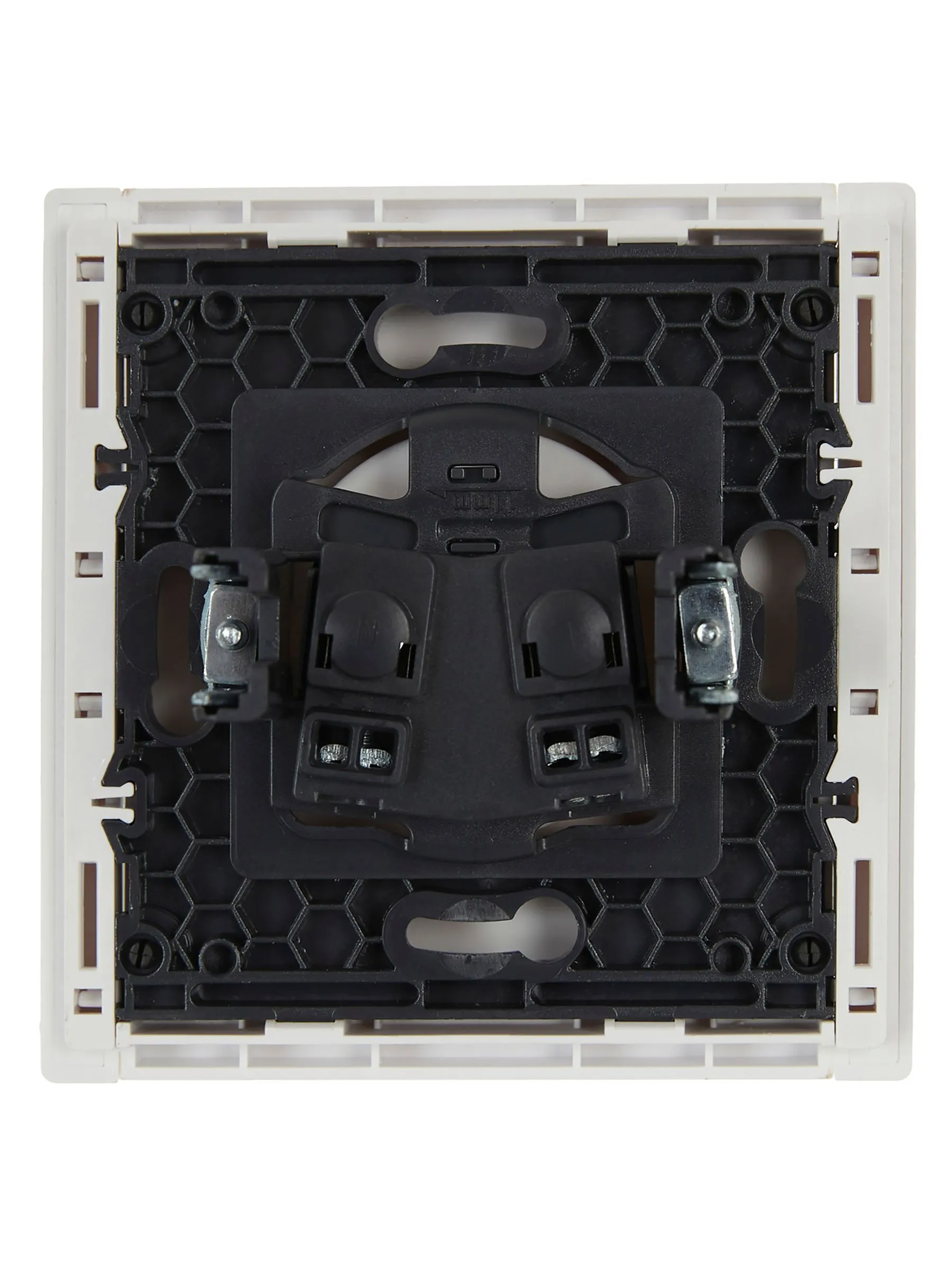 FORTE&PIANO Розетка 1-местная без заземления без защитных шторок винтовое крепление 10А FP218 белый IEK - Фото 4