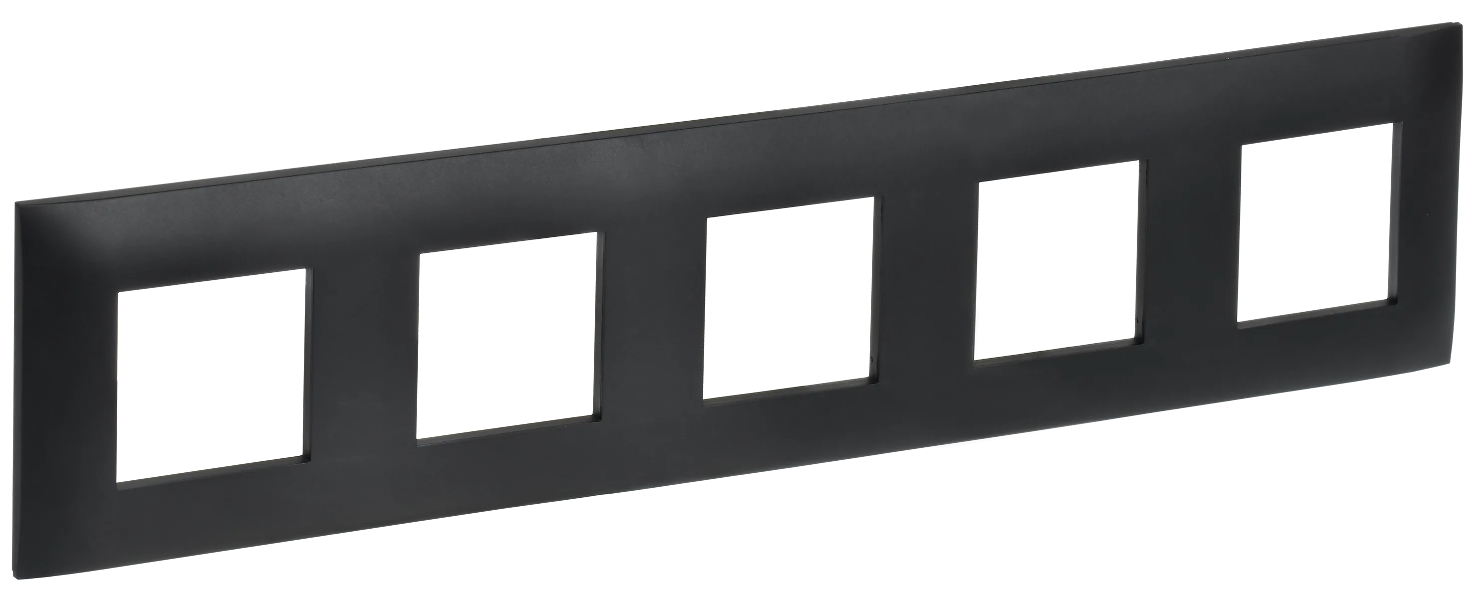 SKANDY Рамка 5-местная SK-F05Bl черный IEK