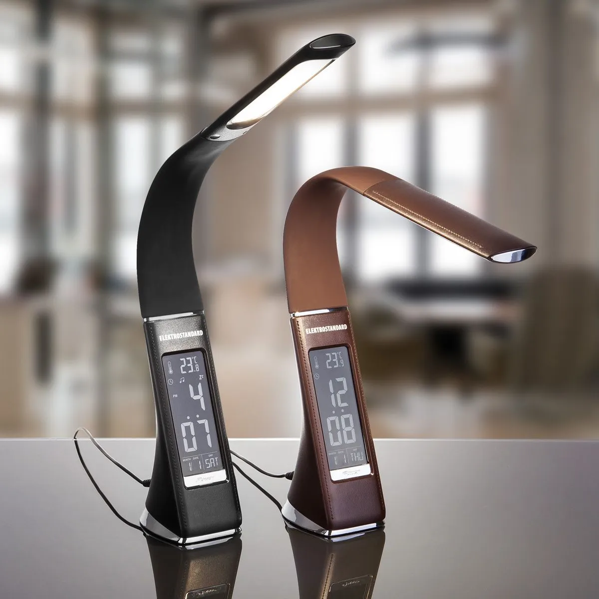 Светильник светодиодный настольный Elara коричневый TL90220 Elektrostandard - Фото 2