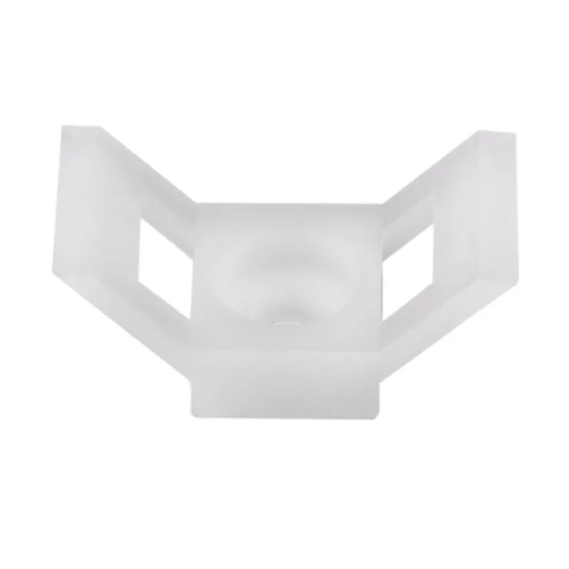 Площадка для крепления стяжки 29x15х5 мм, белая (100 шт/уп) REXANT