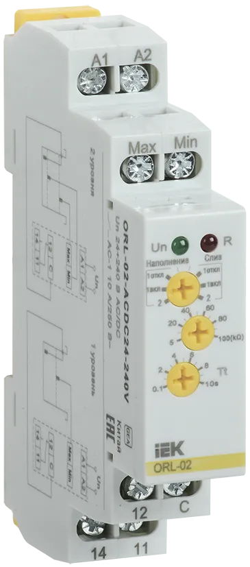 Реле наполнения/дренажа ORL 24-240В AC/DC IEK
