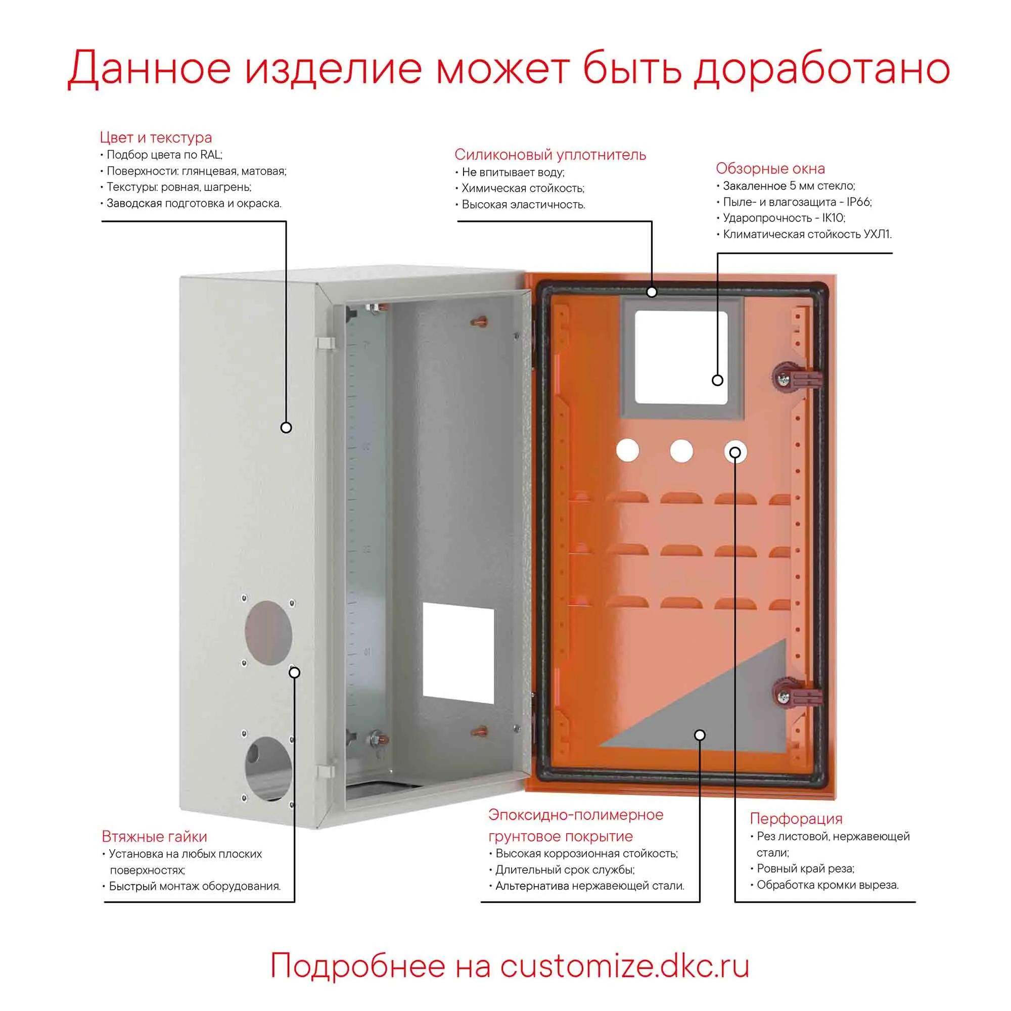 Корпус клеммный металлический SDE 300x150x120мм DKC R5SDE3112 - Фото 3