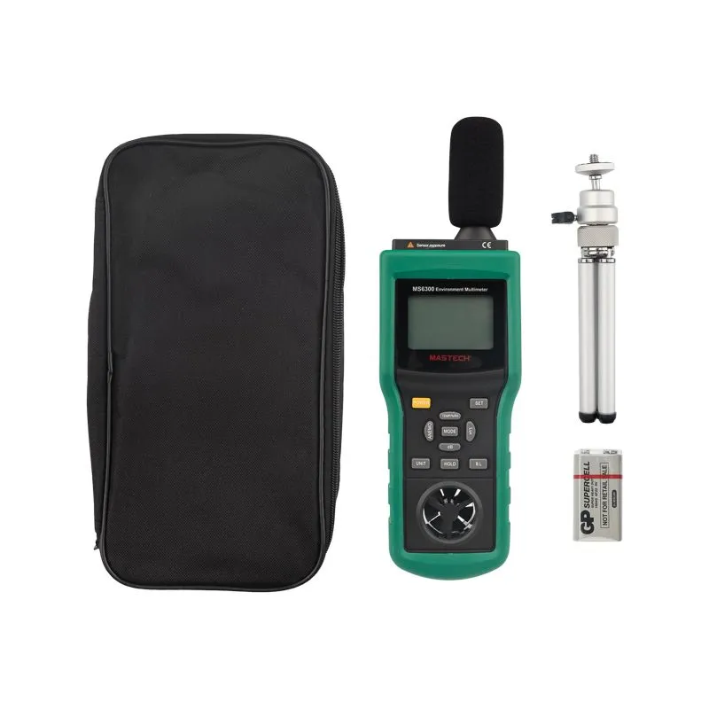 Многофункциональный тестер окружающей среды MS6300 MASTECH - Фото 4