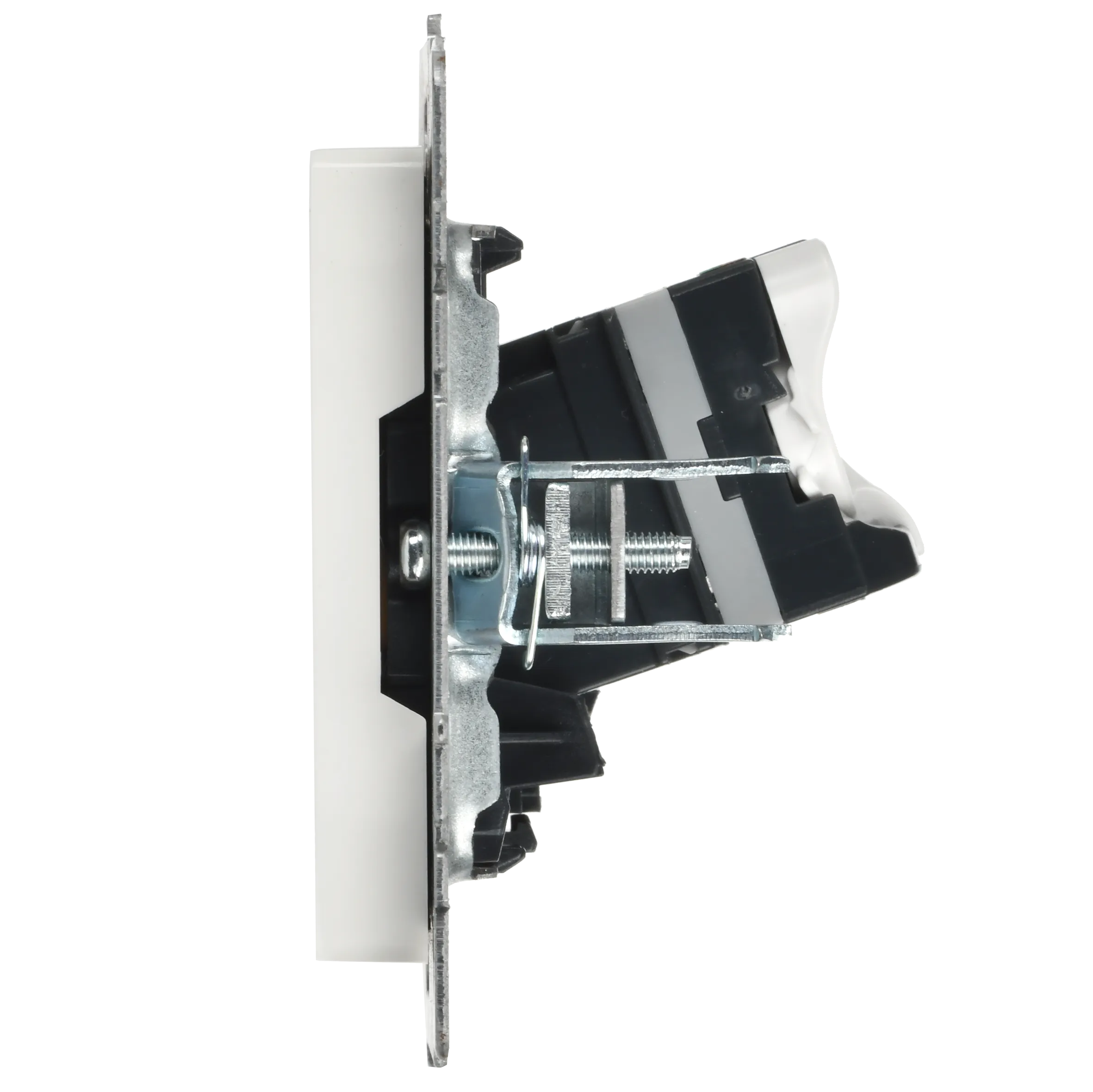 BRITE Розетка компьютерная RJ45 кат.5E РК10-БрБ белый IEK - Фото 5