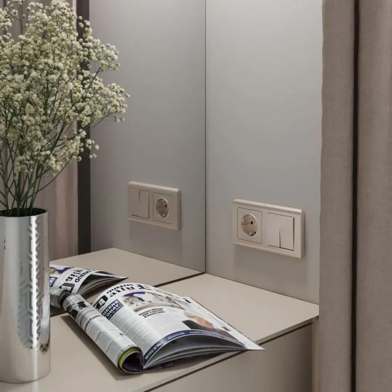 Рамка на 2 поста Stream (шампань) Werkel - Фото 2