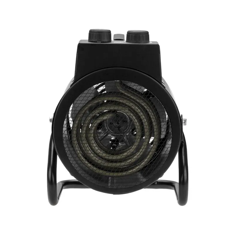 Пушка тепловая электрическая, круглая, регулировка угла наклона, ТЭН, 2кВт REXANT - Фото 3