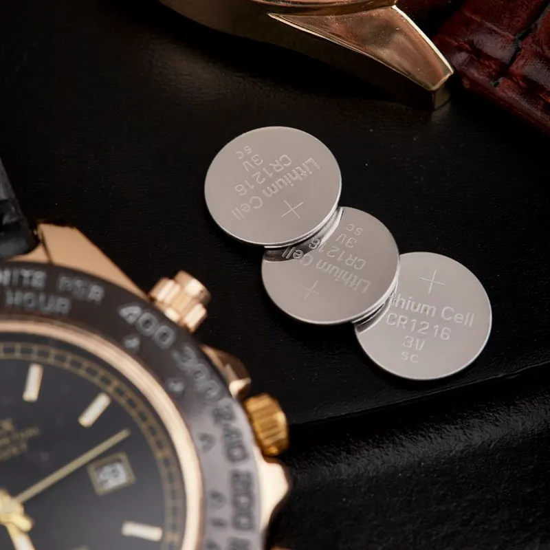 Батарейка литиевая CR1216, 3В, 5 шт, блистер REXANT - Фото 2