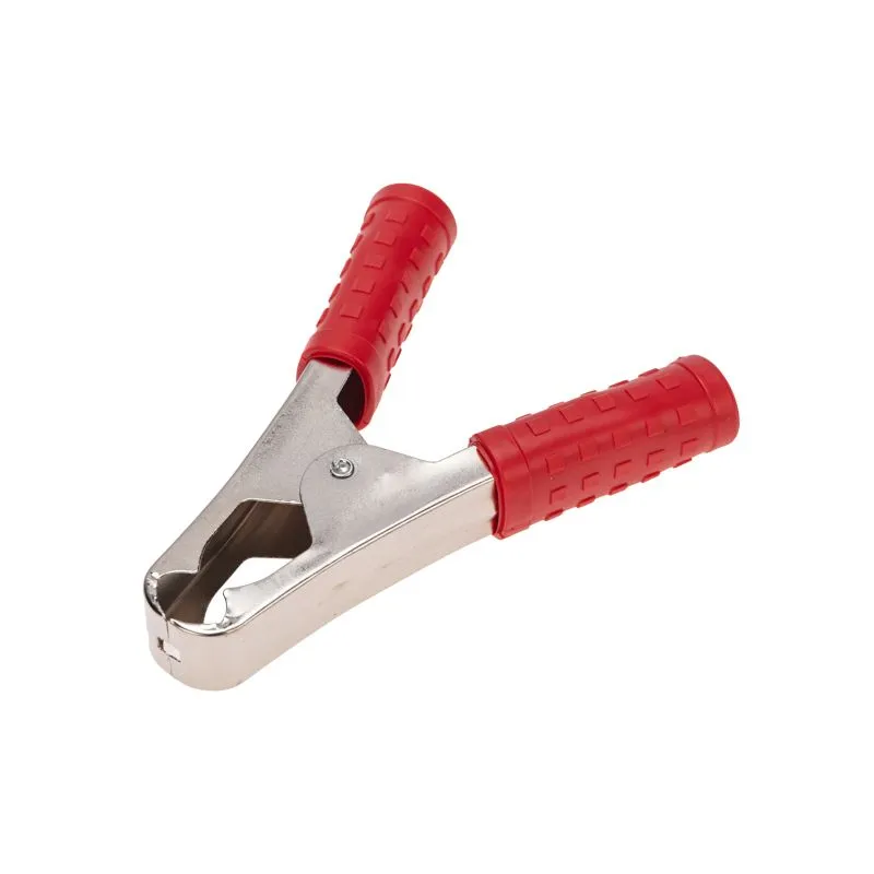 Зажим крокодил, длина 105мм, ток 100A, 2 шт., пакет БОПП REXANT - Фото 4