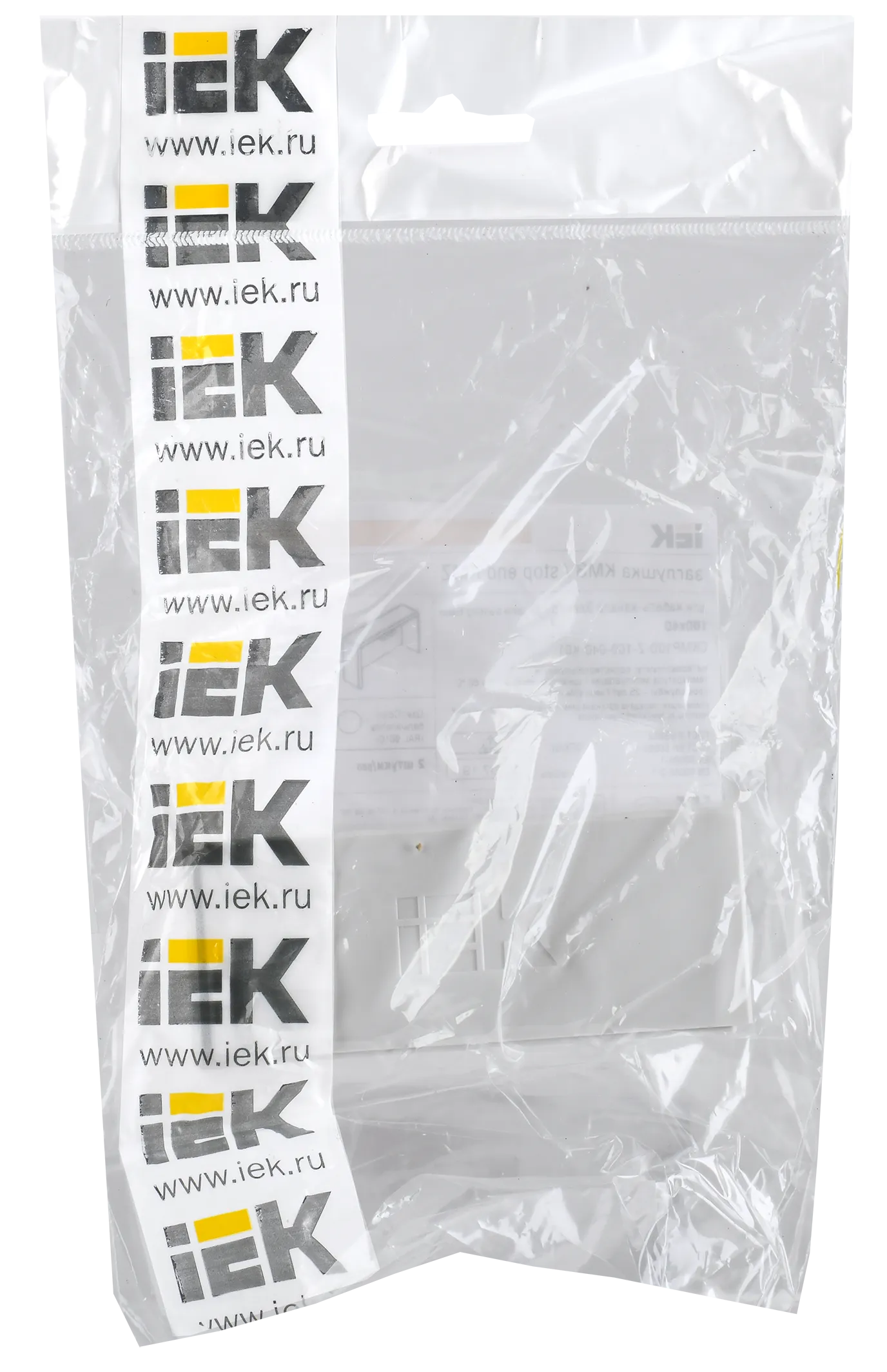 ELECOR Заглушка КМЗ 100х40 белый (2шт/компл) IEK - Фото 2