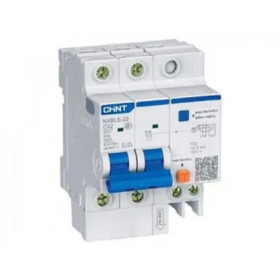 Диф. автомат NXBLE-32 3P+N C32 30mA тип AC 6kA (R) CHINT