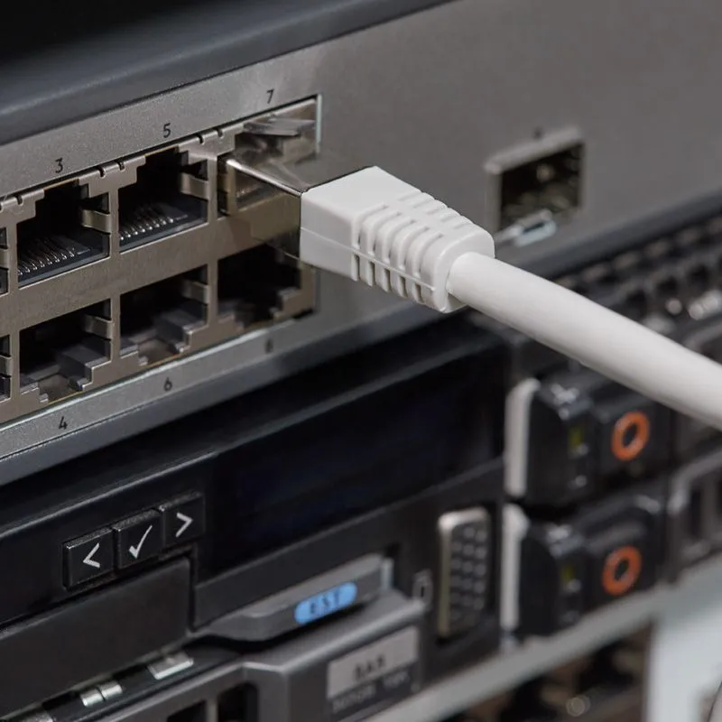 Шнур коммутационный, патч-корд F/UTP RJ45-RJ45, CAT 5e, LSZH серый, 1м REXANT - Фото 3