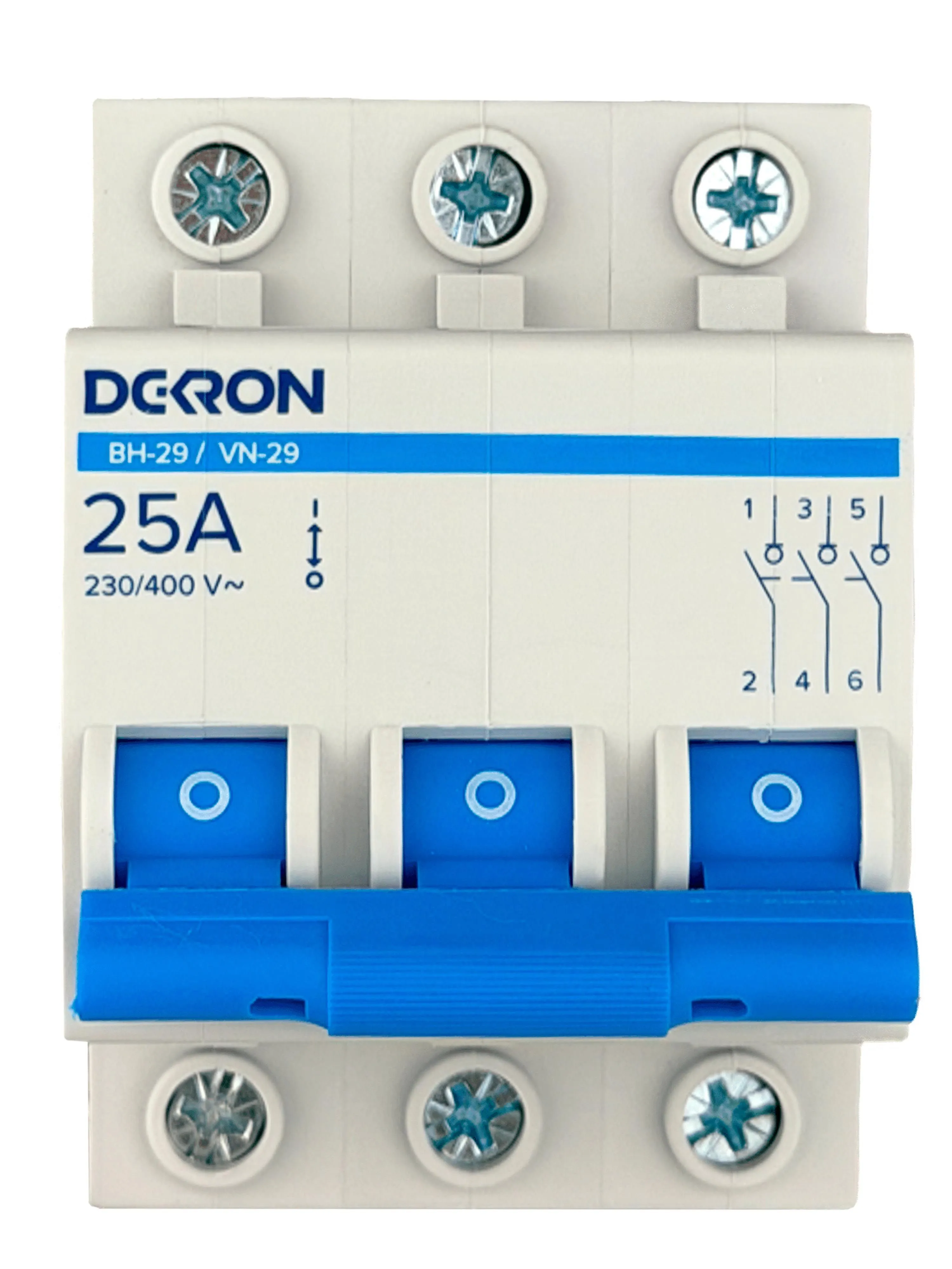 Выключатель нагрузки ВН-29 3P 25А is29-3-25-dek