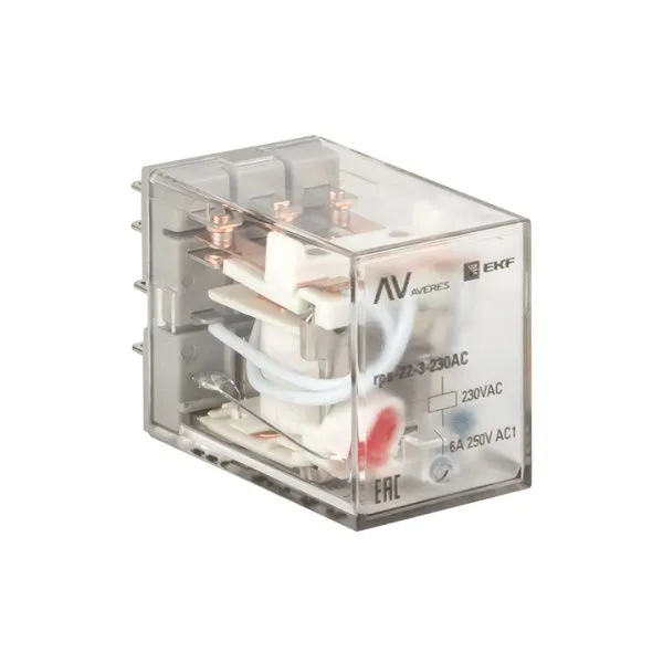 Реле промежуточное RPA 22/3 6A 230В AC EKF - Фото 3