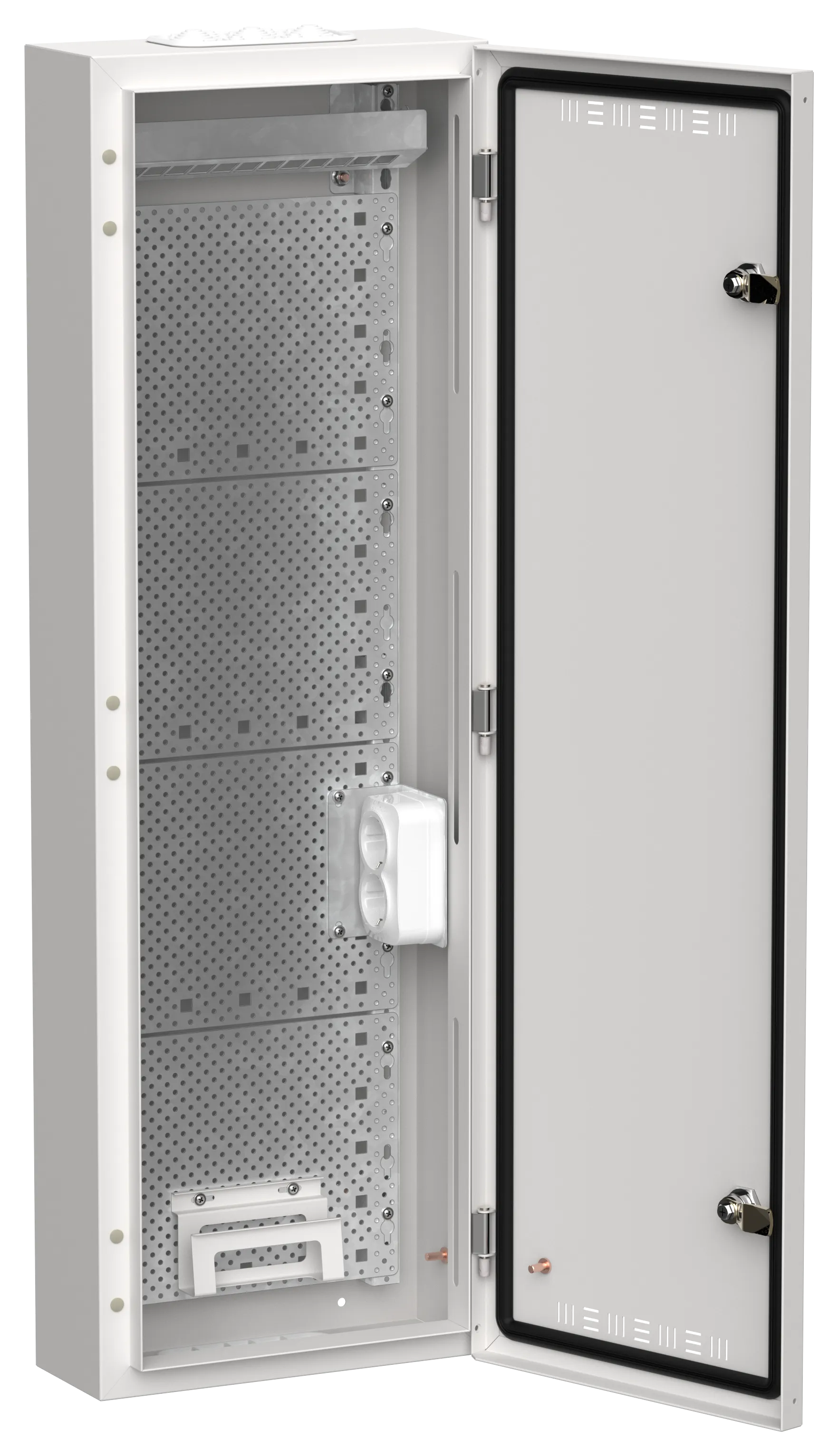 TITAN 5 Корпус мультимедиа ЩРн-72 (1х72) 960х310х140мм IP30 белый IEK