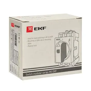 Рубильник модульный MS-63A 3P на DIN-рейку EKF - Фото 3