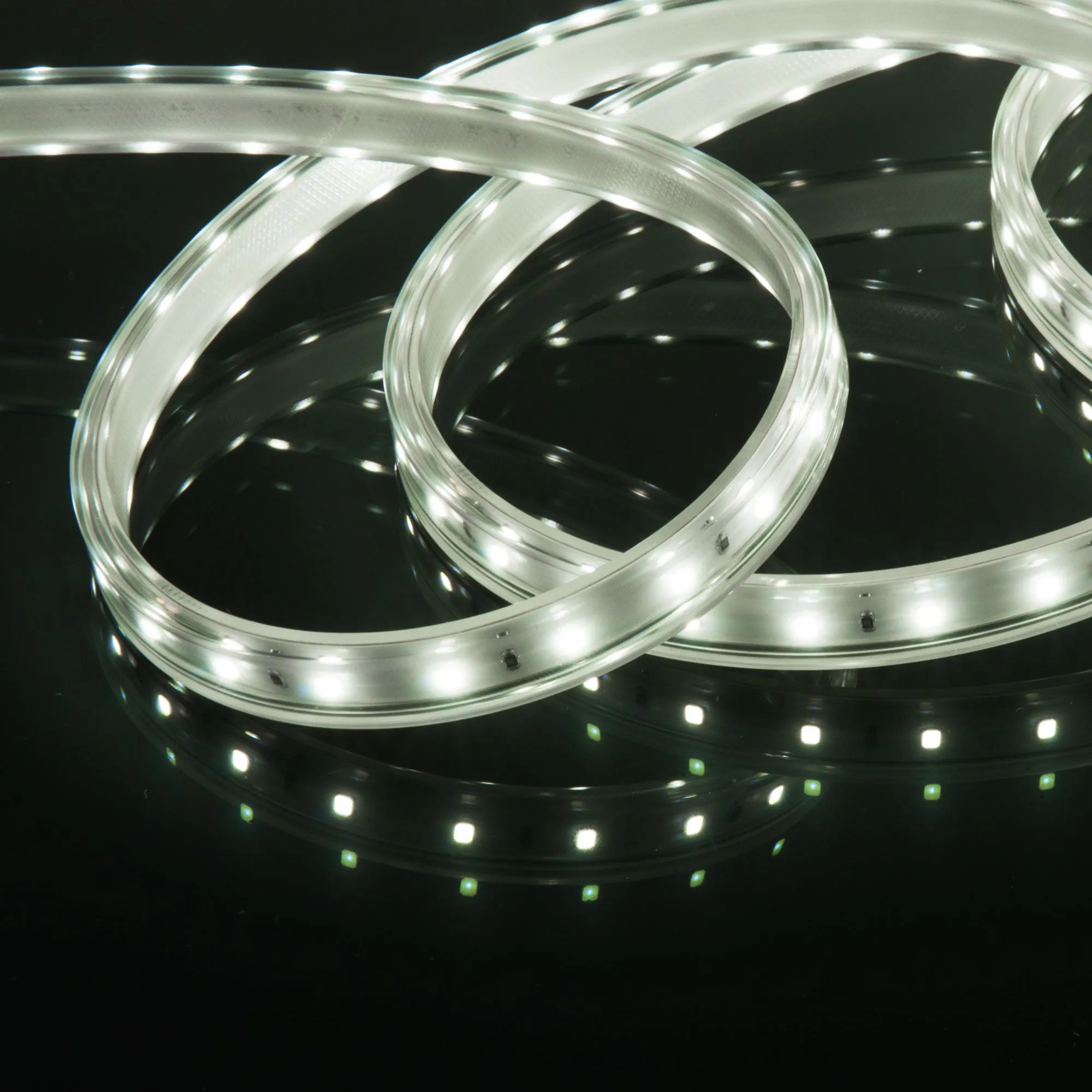 Лента светодиодная 220V 8W 60Led 2835 IP65 холодный белый, 50 м Elektrostandard - Фото 3