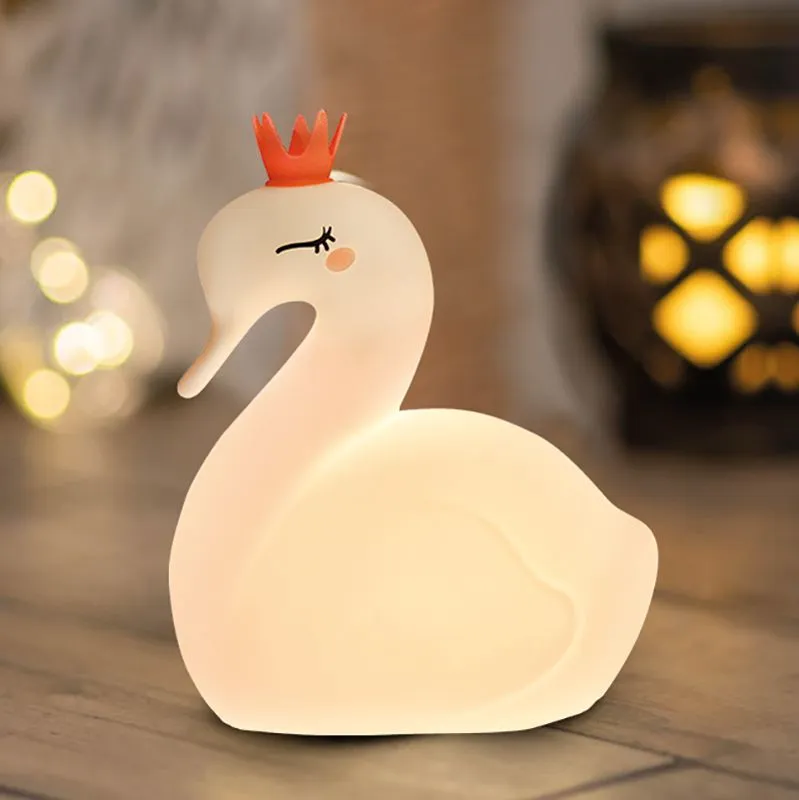 Силиконовый ночник Лебедь NEON-NIGHT - Фото 2