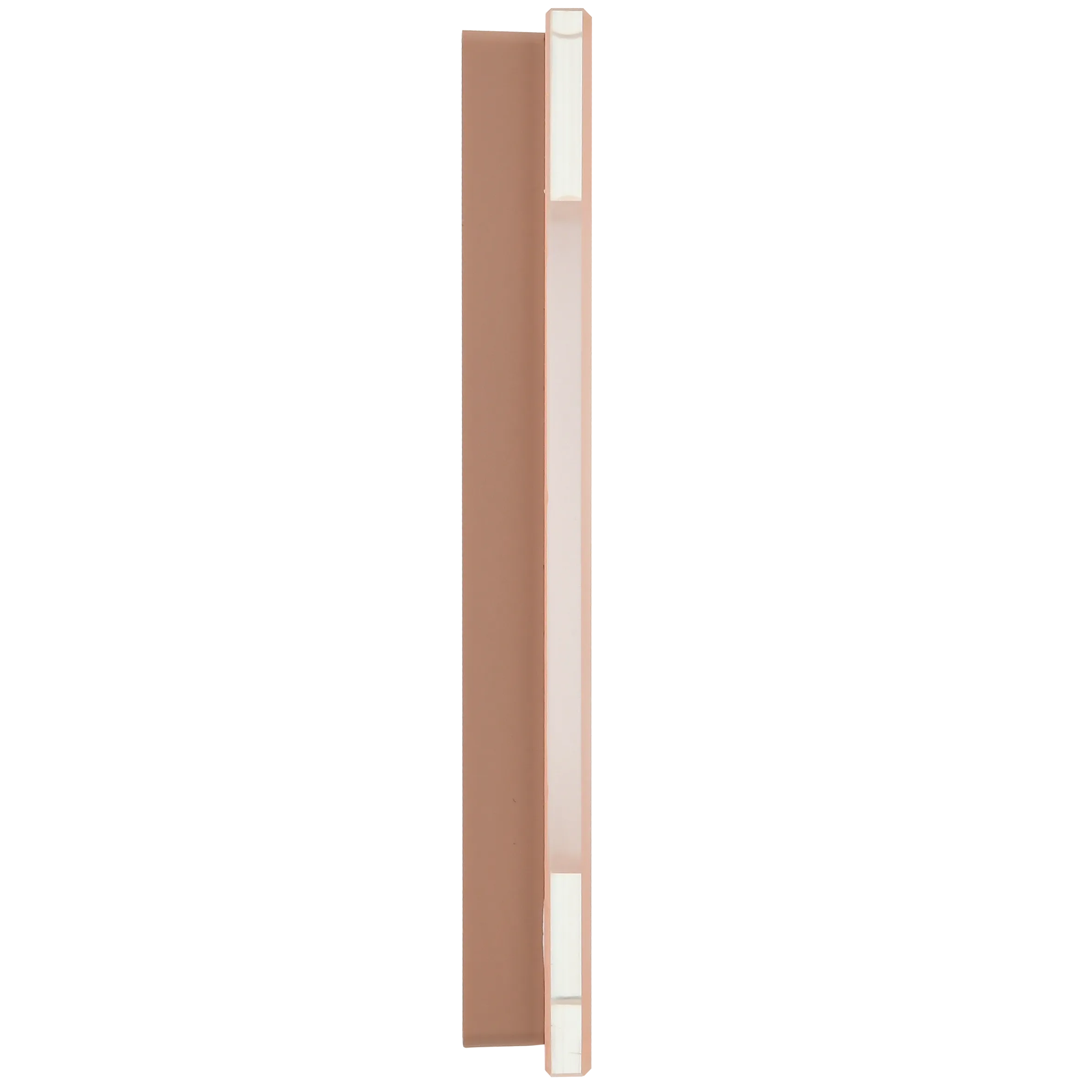 BRITE Рамка 1-местная РУ-1-2-БрП стекло персиковый матовый IEK - Фото 4