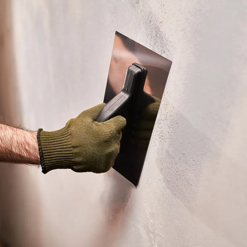 Гладилка нержавеющая 130х270 мм, пластиковая ручка REXANT - Фото 3