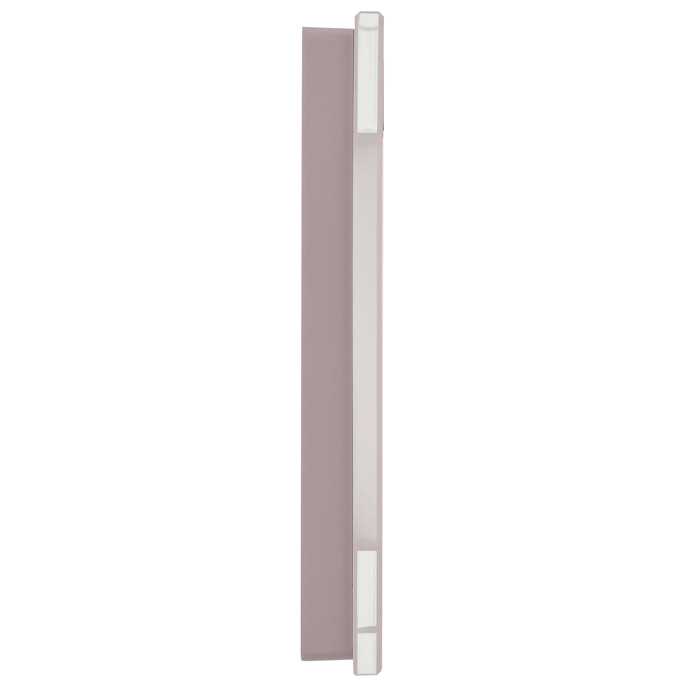 BRITE Рамка 1-местная РУ-1-2-Бр стекло розовый матовый IEK - Фото 6