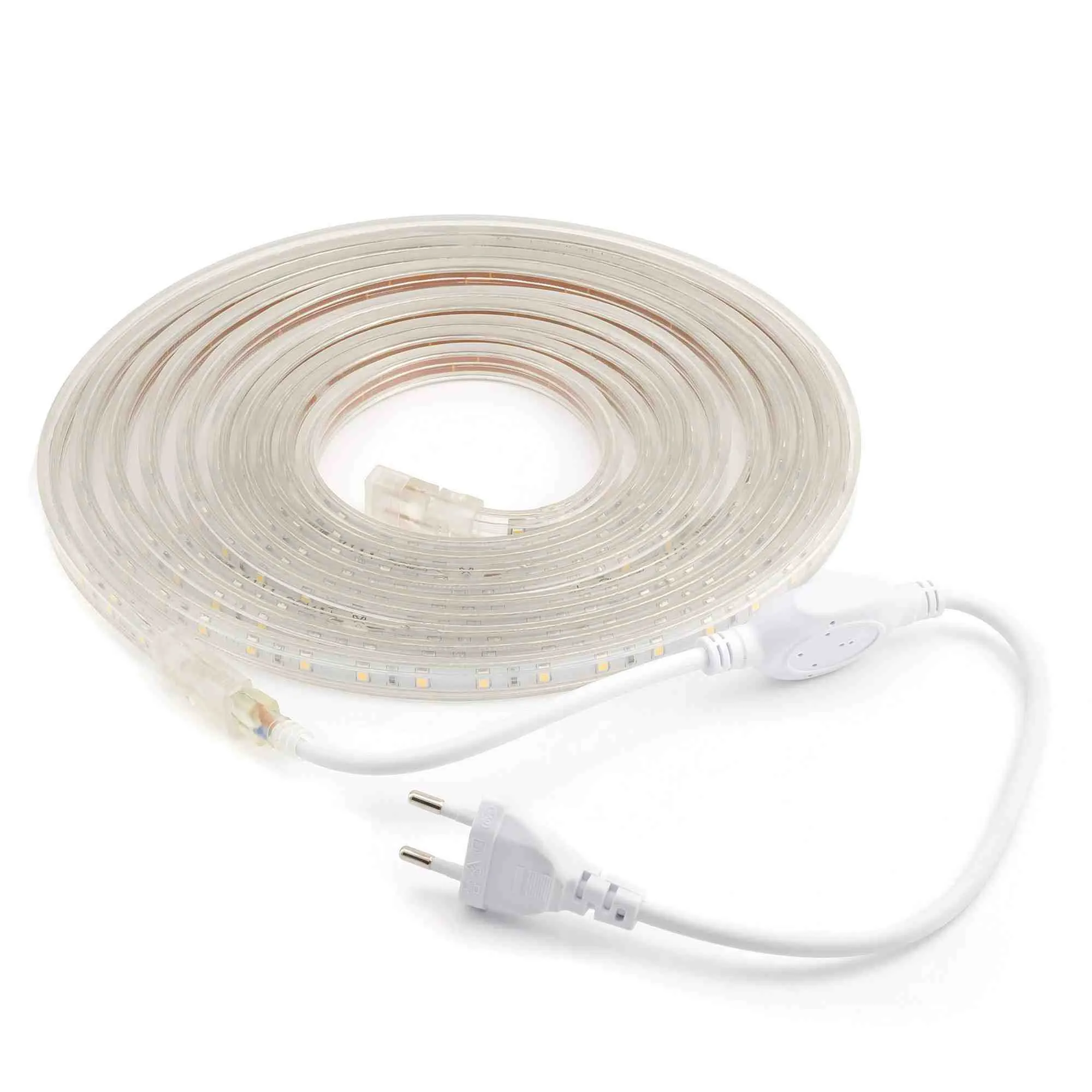 Комплект светодиодной подсветки (лента) smd3528/2835 60д/м 220В 3000К IP65 5м Apeyron - Фото 2