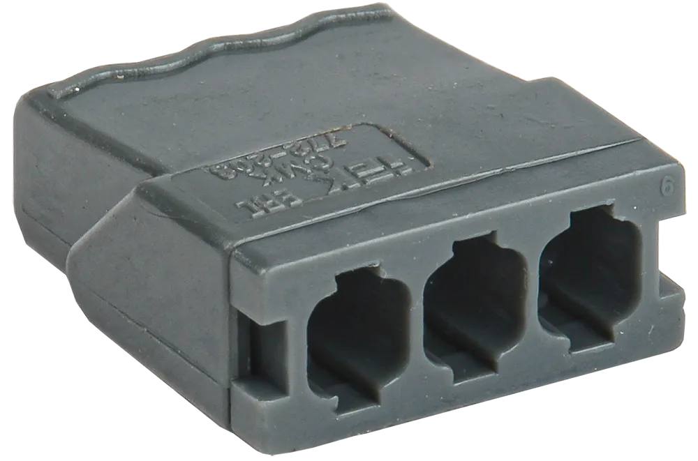 Строительно-монтажная клемма СМК 772-243 компактная с пастой (4шт/упак) IEK