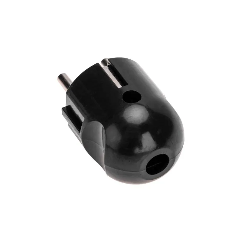 Вилка Евро прямая с з/к 16А черная REXANT - Фото 4