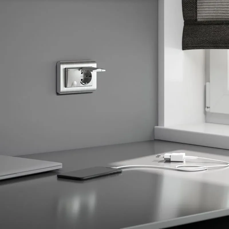 Рамка для двойной розетки Stream (серебряный) Werkel - Фото 3