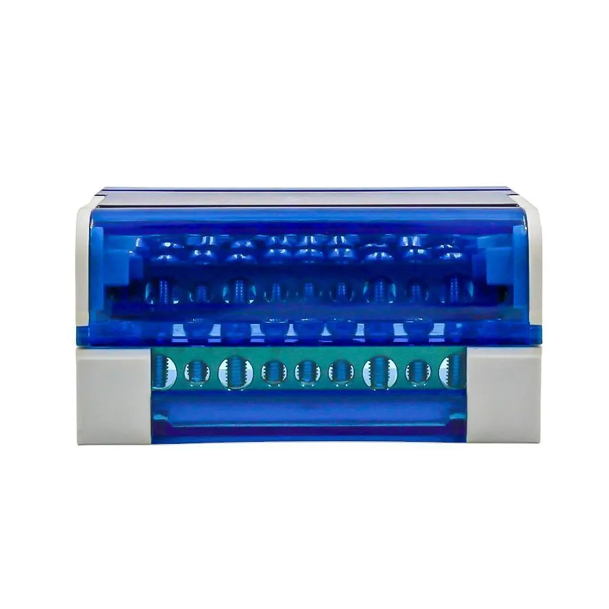 Шины на DIN-рейку в корпусе (кросс-модуль) 4х11 3L+PEN - Фото 4