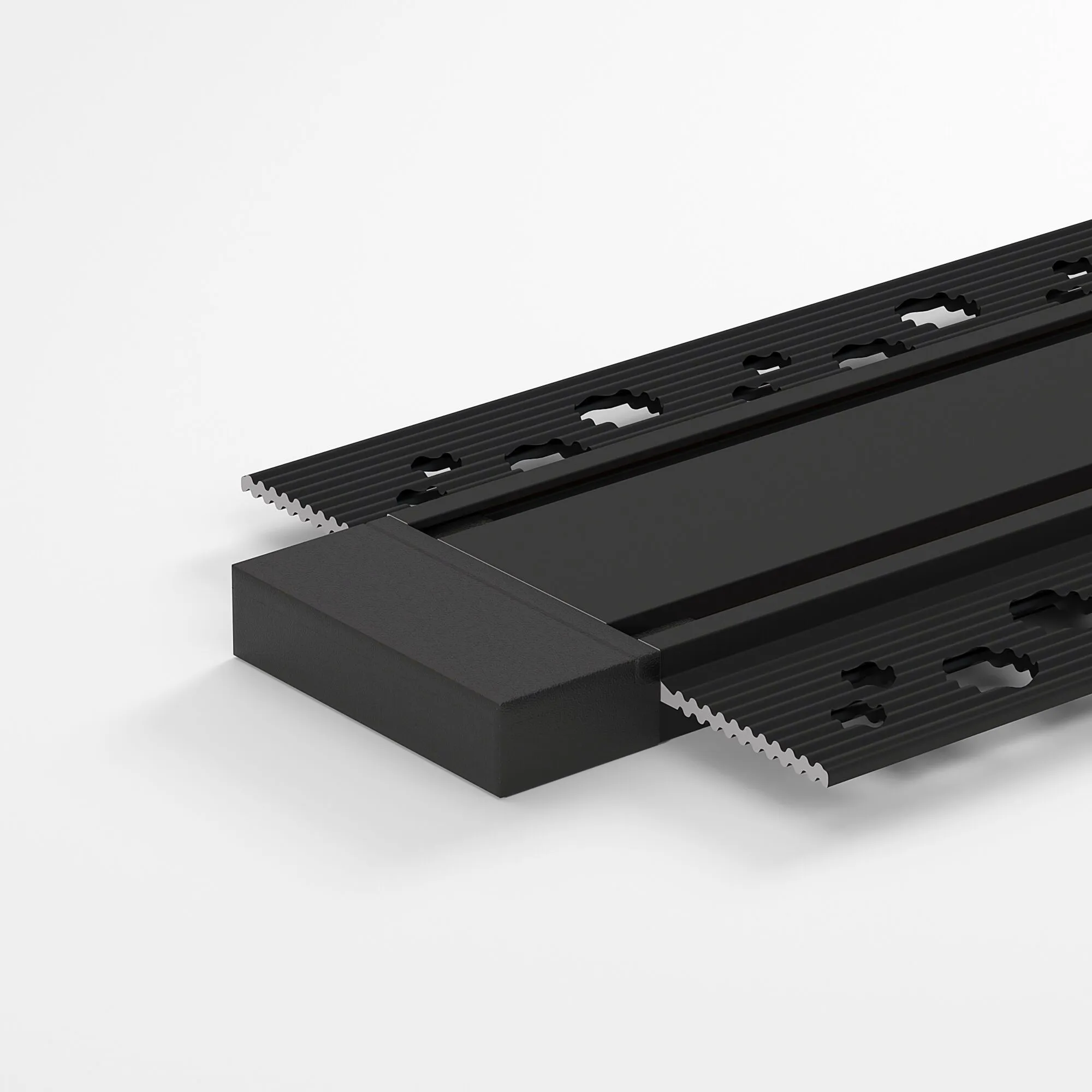 Flat Magnetic Шинопровод встраиваемый (2м) чёрный 85130/00 Elektrostandard - Фото 3