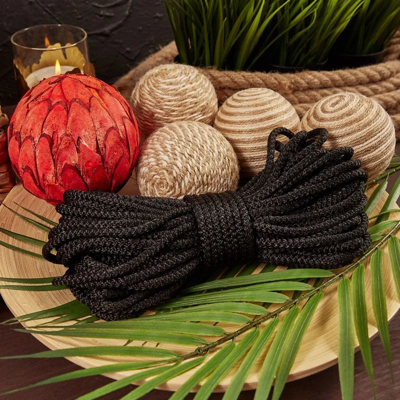 Шнур с сердечником 5 мм 20 м черный REXANT - Фото 2