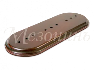 Подложка трехместная "Элегант", цвет- красное дерево, ТМ "МЕЗОНИНЪ" GE70713-27 GE70713-27