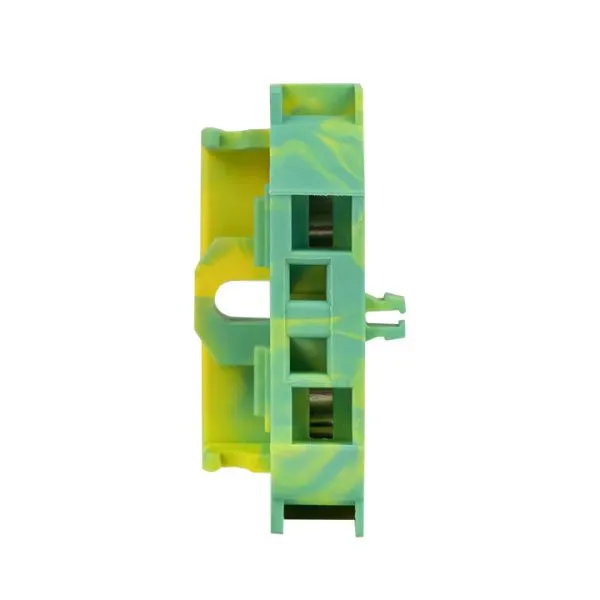 Миниклемма STB-2.5 24A (50 шт) желто-зеленая EKF