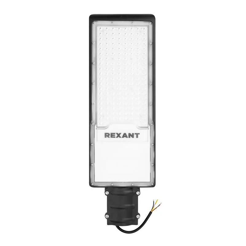 Светильник светодиодный консольный ДКУ 02 150Вт 5000К для дорог IP65 15000 Лм черный REXANT 607-304