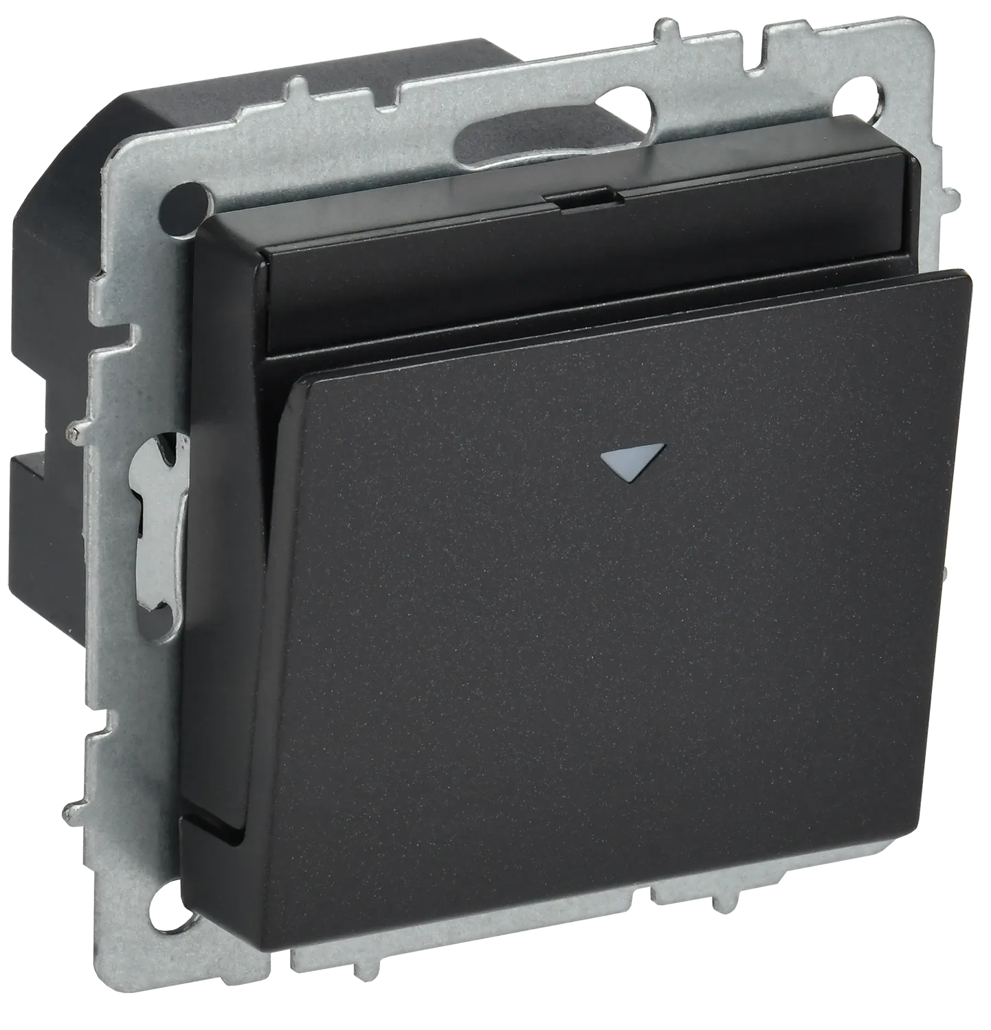 BRITE Выключатель карточный 30А ВС10-1-8-БрЧ черный IEK