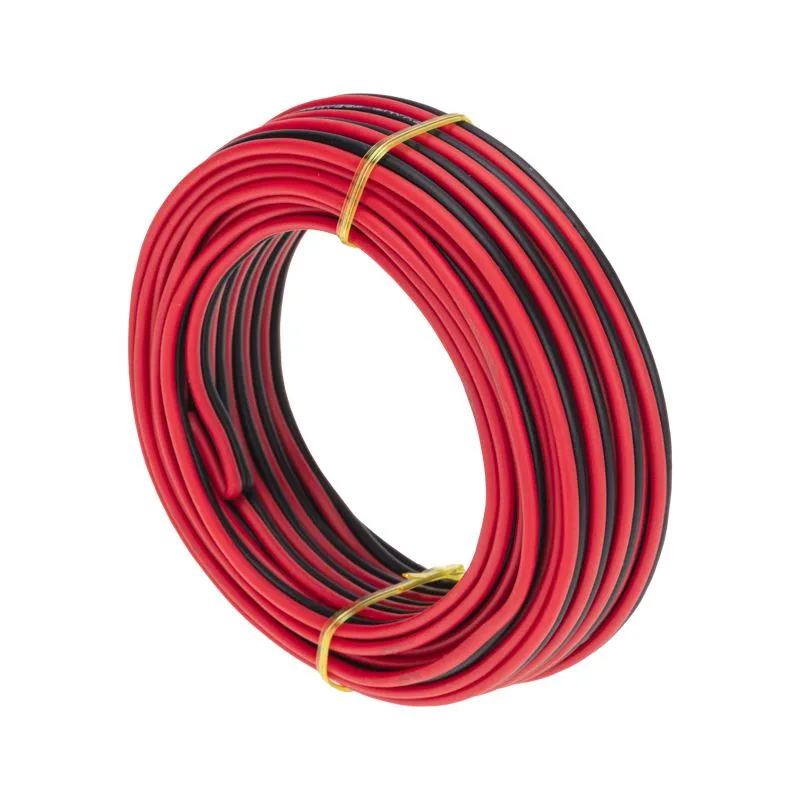 Кабель акустический 2х1,00мм², красно-черный, мини-бухта 10м REXANT - Фото 2