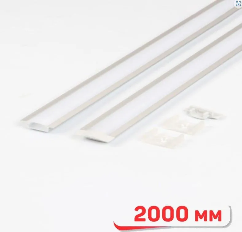 Профиль врезной алюминиевый GS 01- 0722 Anod L=2m. 1209