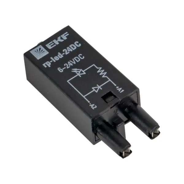 Модуль защитный светодиодный 24 VDC для промежуточных реле RP EKF - Фото 17