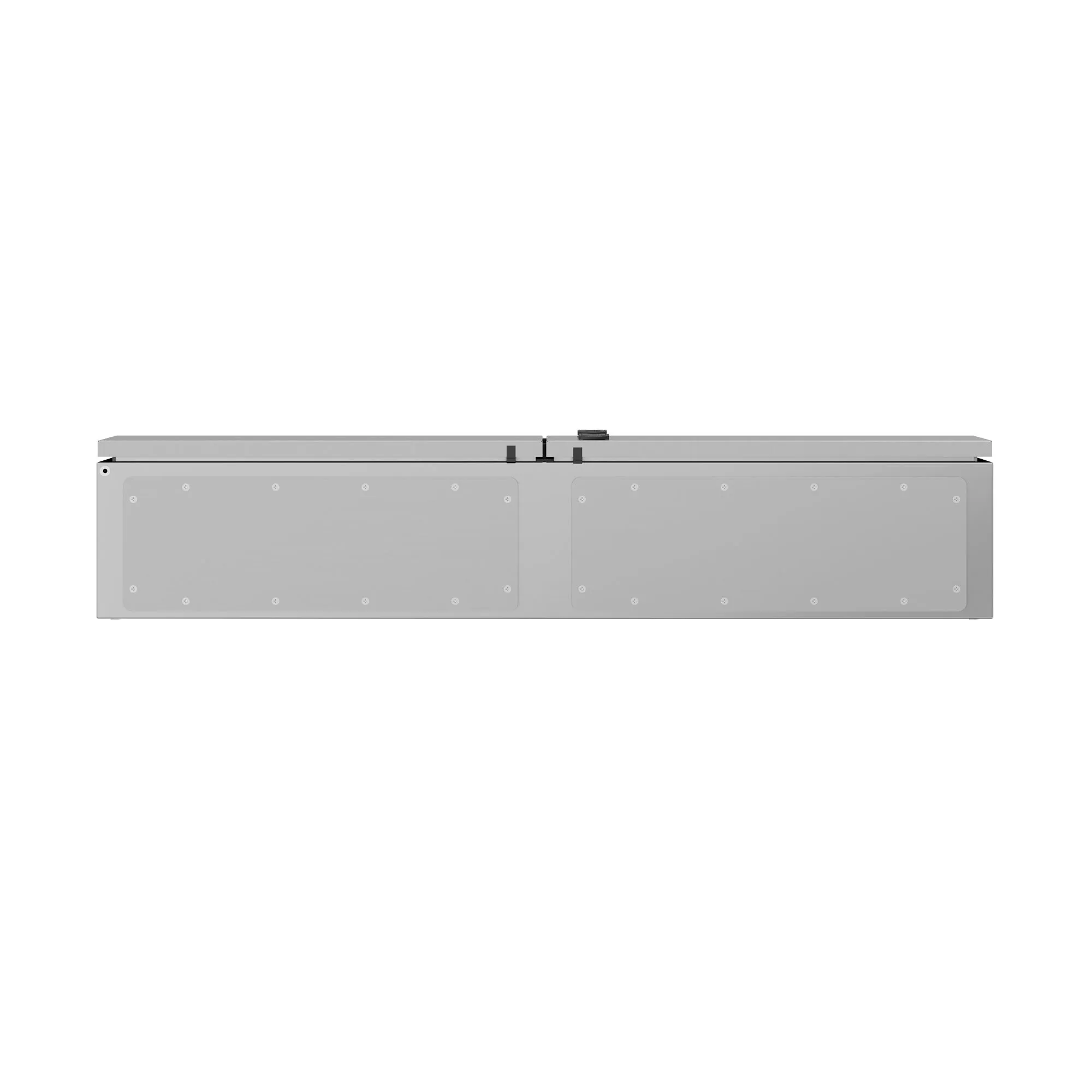 Корпус навесной STH с М/П двухдверный из нержавеющей стали AISI316 800х1000х200мм с фланцем DKC R5ST - Фото 4