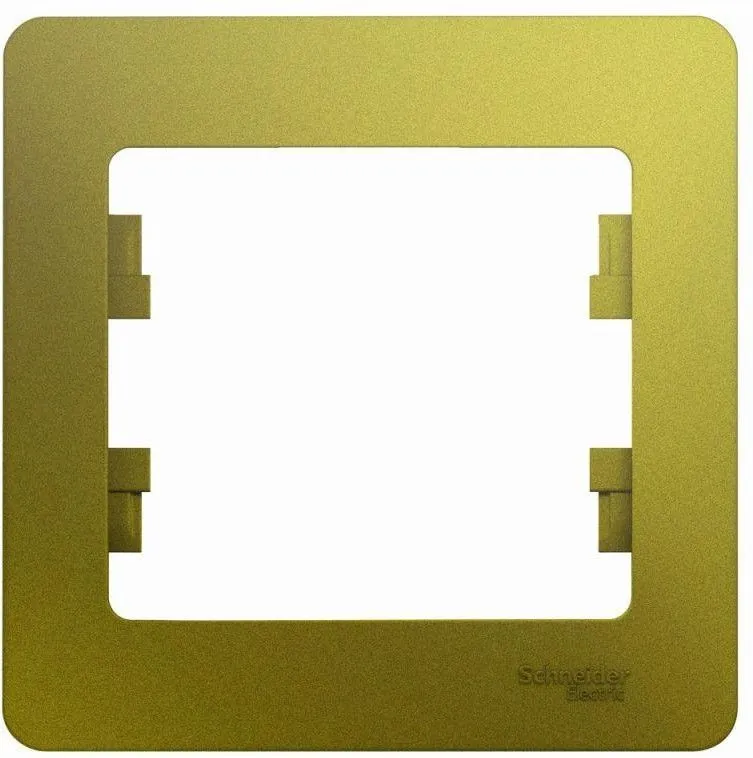 Рамка 1-м Glossa фисташк. SE GSL001001