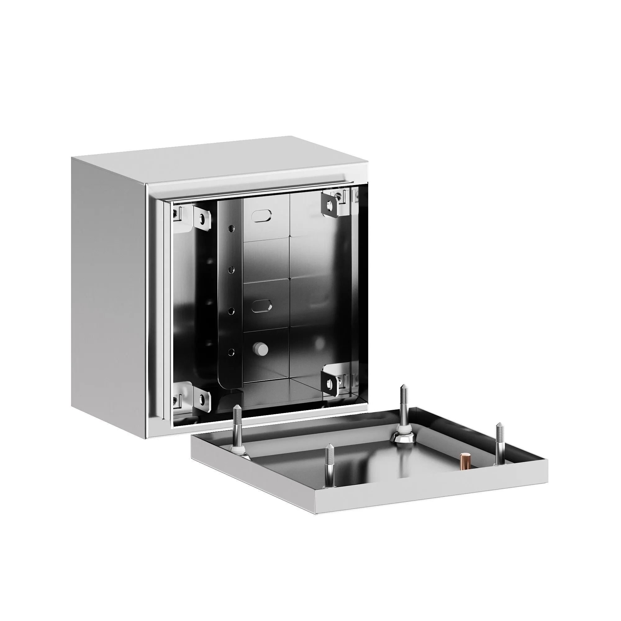 Корпус клеммный SDI из нержавеющей стали AISI316 150х150х120мм DKC R5SDI1112-316 - Фото 2