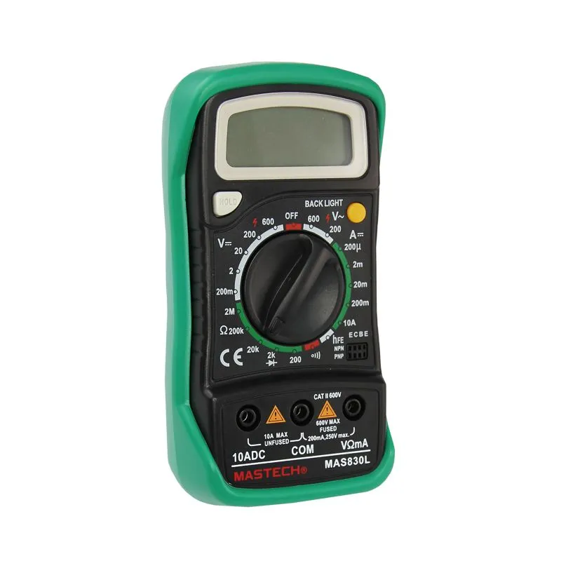 Портативный мультиметр MAS830L MASTECH - Фото 2