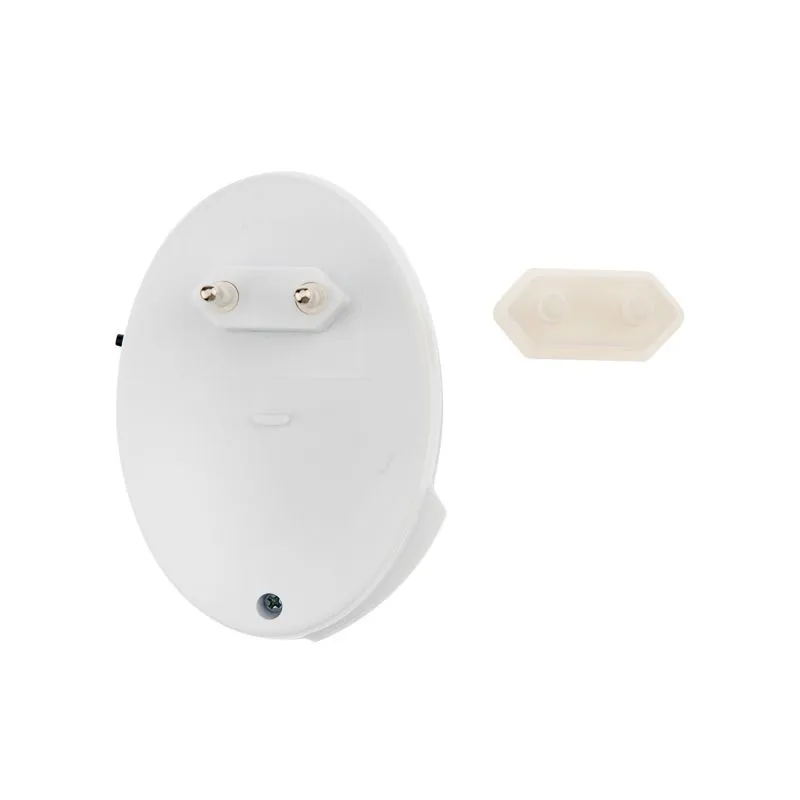 Беспроводной дверной звонок в розетку 32 мелодии 100м кнопка IP44 (белый/синий) REXANT RX-6 - Фото 5