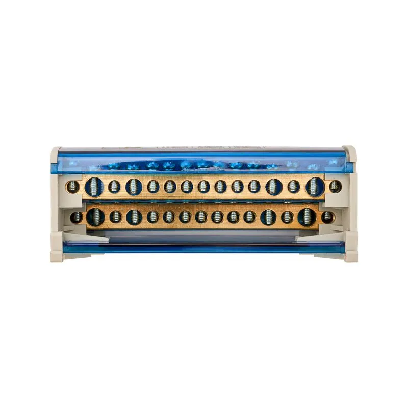 Шина на DIN-рейку в корпусе (кросс-модуль) 2х15 REXANT - Фото 3