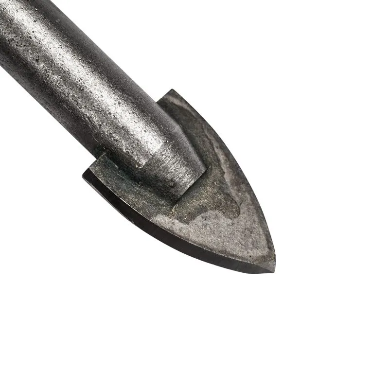 Сверло по стеклу и керамике 12 мм, 2 грани, цилиндр. хвостовик Kranz - Фото 2