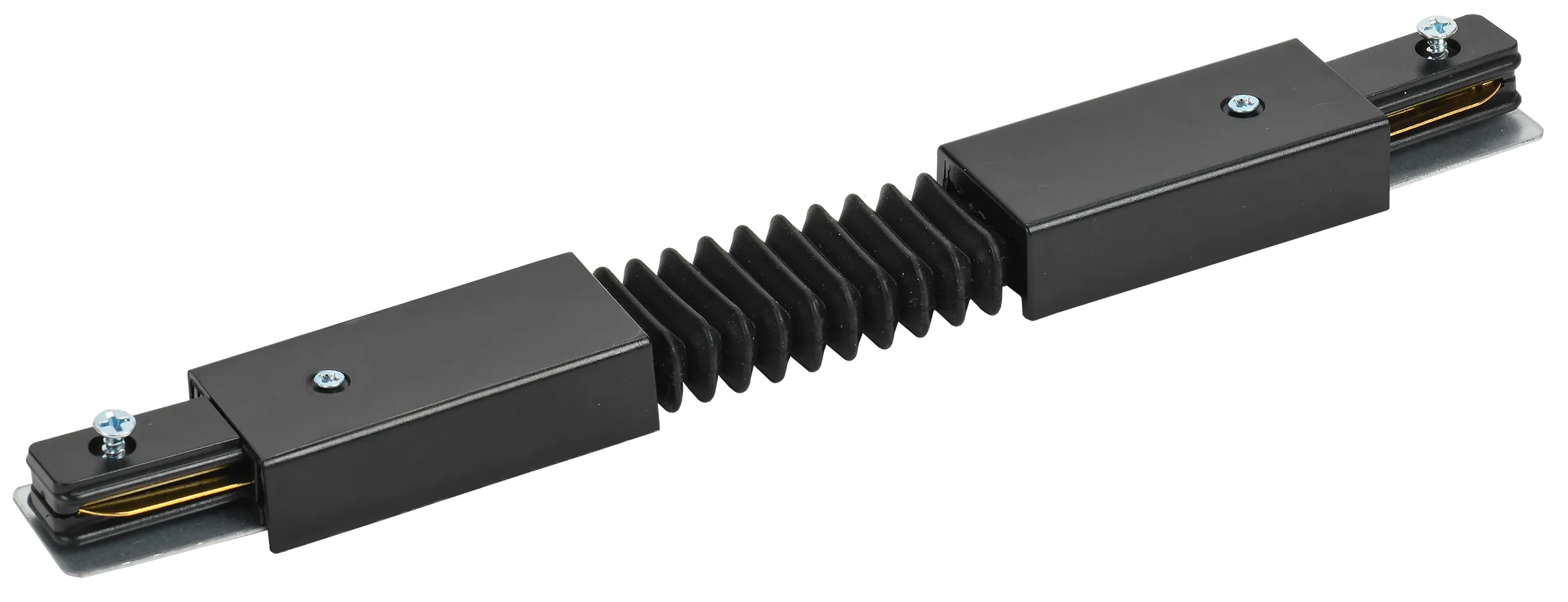 LIGHTING Соединитель гибкий внутренний для однофазного шинопровода черный IEK LT-SO0D-SGV-1-K02